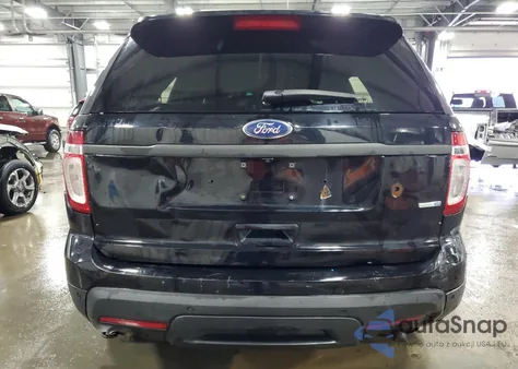 2015 Ford Explorer Police Interceptor z USA, uszkodzony, nr VIN 1FM5K8AR6FGC52505